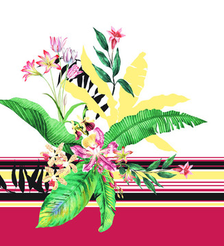 民族風定位花7