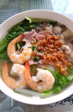 蝦蠔湯粉