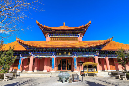 云南大理崇圣寺藥師殿