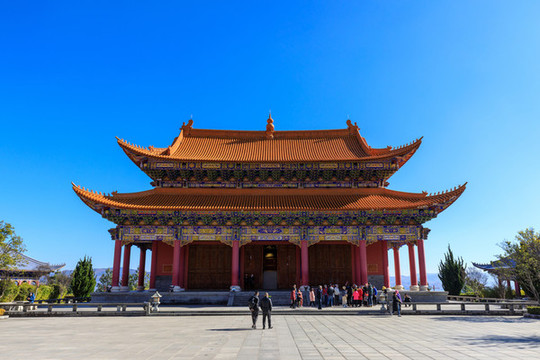 云南大理崇圣寺佛都觀音殿