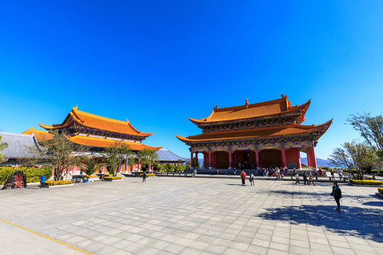 云南大理崇圣寺觀音殿羅漢堂