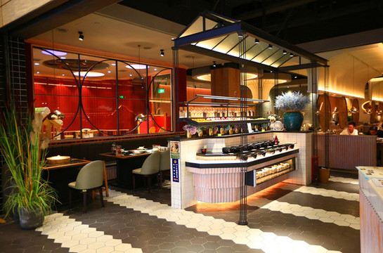 火鍋餐廳調(diào)味臺(tái)