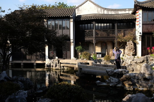 中式園林建筑客廳