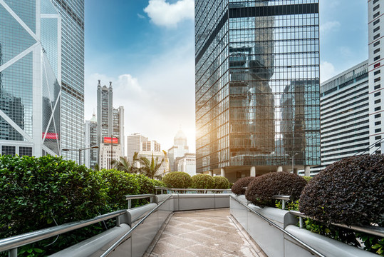 香港繁華街區(qū)