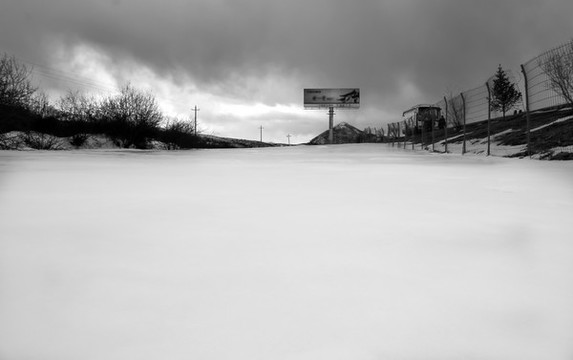 岷山雪原