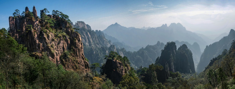 黃山景色