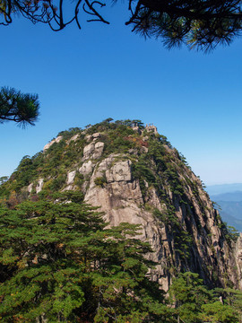 安徽黃山風(fēng)景區(qū)獅子峰