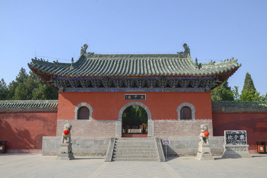 比干廟山門(mén)