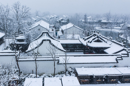 西溪雪韻