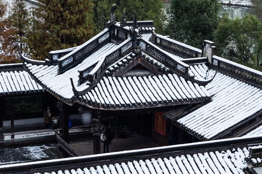 西溪雪韻