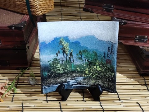 瓦片畫