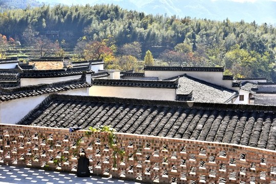 皖南塔川秋色