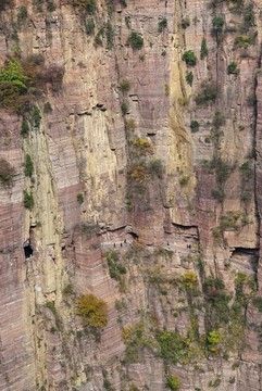 河南郭亮村掛壁公路