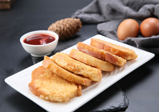 蛋黃饅頭片