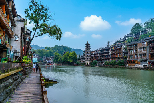 湘西沱江風景