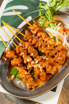 沙嗲烤肉串