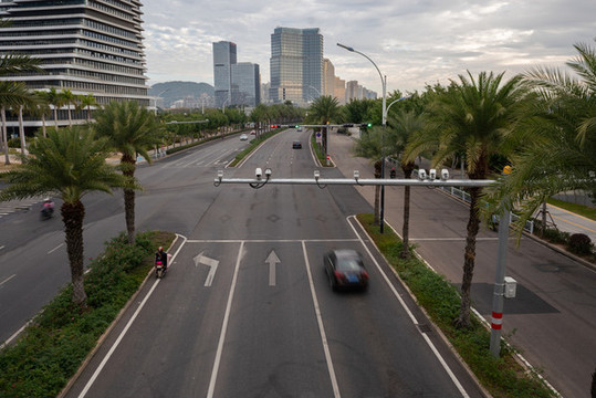 中國城市道路和監(jiān)控?cái)z像頭