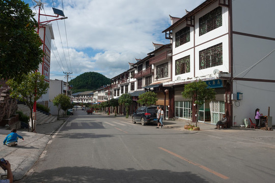 重慶市巫山縣紅椿土家族鄉(xiāng)街景