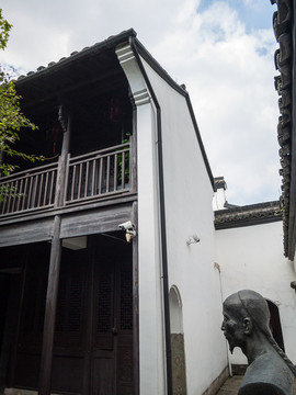 杭州方志館二層中式小樓