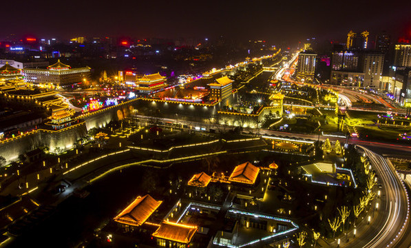 西安夜景