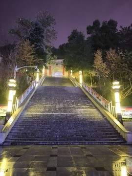 公園燈光