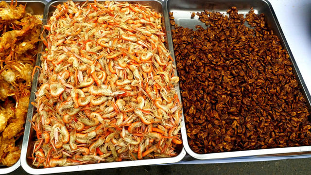油炸食品魚(yú)蝦蟹