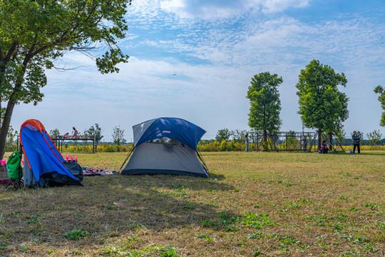 上海嘉北郊野公園戶外休閑帳篷