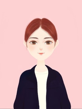 手繪女生