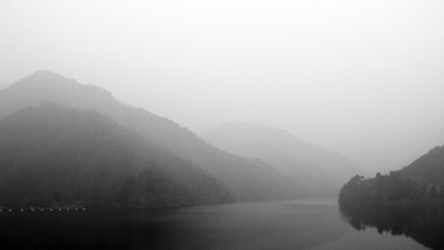 秦嶺水墨畫(huà)