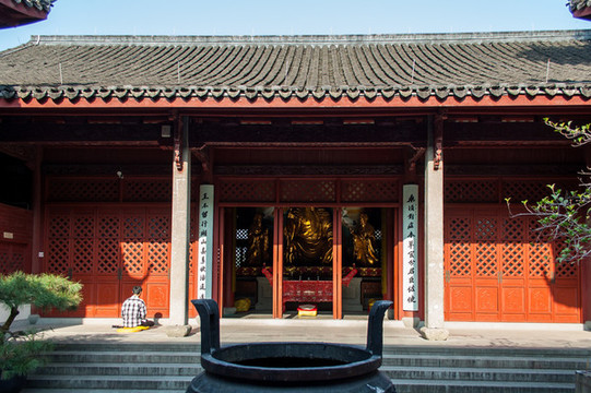 杭州吳山景區(qū)藥王廟大殿