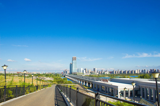 北湖城市風(fēng)光