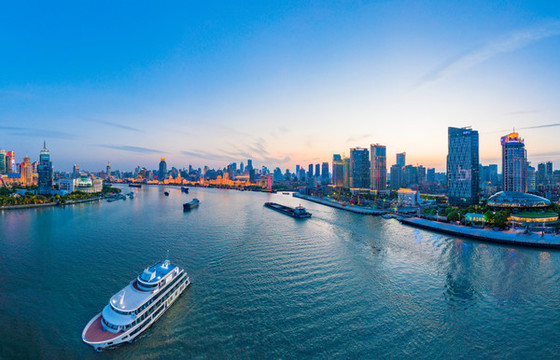 上海陸家嘴城市夜景