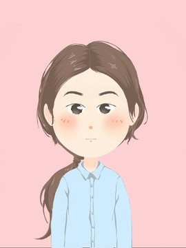 手繪女生