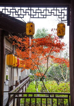 古跡秋色