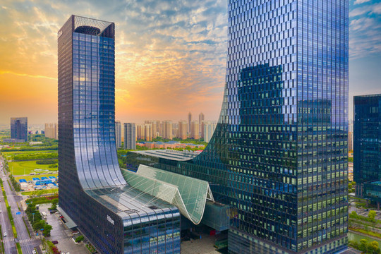 蘇州工業(yè)園區(qū)CBD城市風(fēng)光