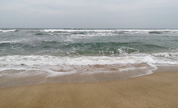 沙灘海浪