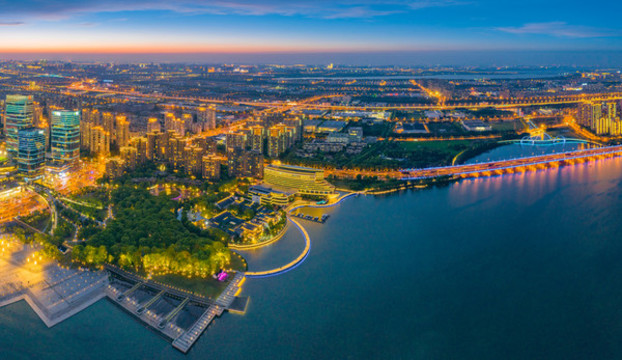 蘇州金雞湖夜景