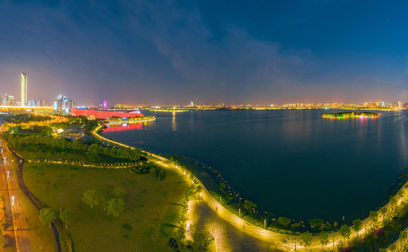 蘇州金雞湖夜景