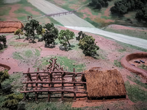 原始人生活場(chǎng)景