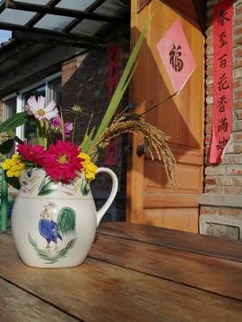 農(nóng)家院野花