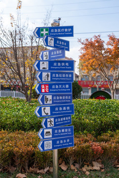 指示牌