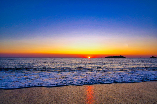 海邊日落