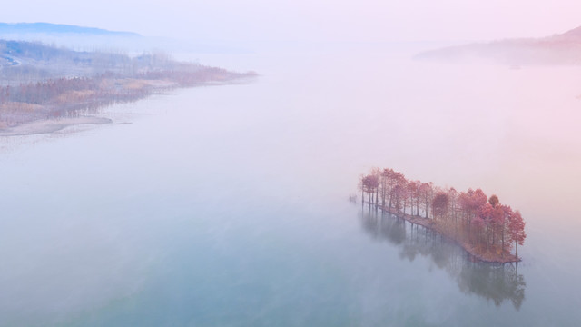 鳥瞰天泉湖