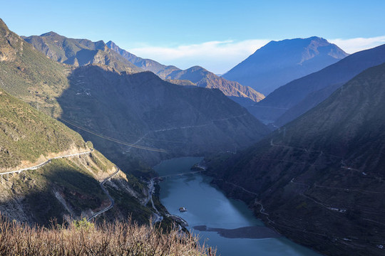 中國云南金沙江風(fēng)景