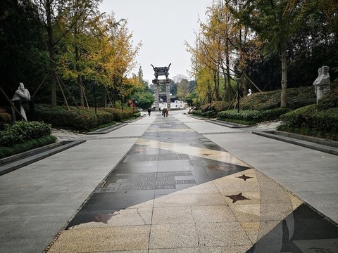 浣花溪公園詩(shī)歌大道
