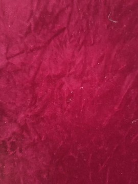 紅色絨布