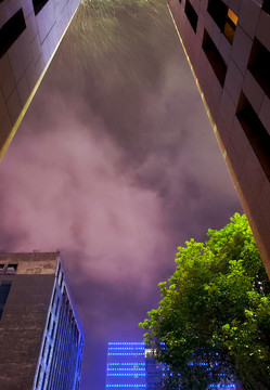 清夜雨絲