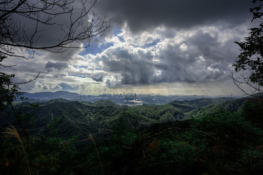 山頂風(fēng)光