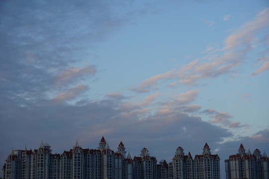 頂樓的右邊天空