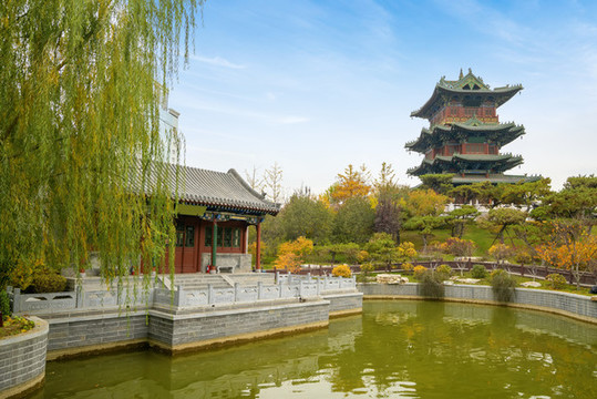 山西太原迎澤公園